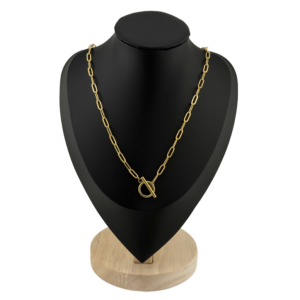 premium 316l stainless steel gold necklace